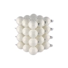 Glass Ball Shiny White 57mm P/36