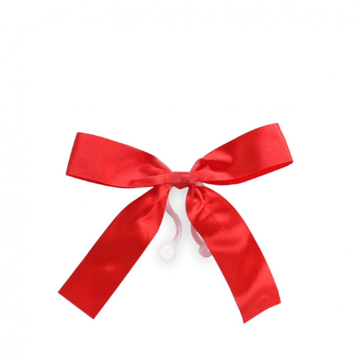 <h4>Wedding Deco bow+clip 10cm</h4>