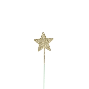 Christmas Deco star/wire 40mm x60