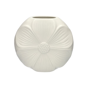 Vase Petal 40.5x11x39.5 white