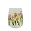 Theelichth. Tulips d13*16cm
