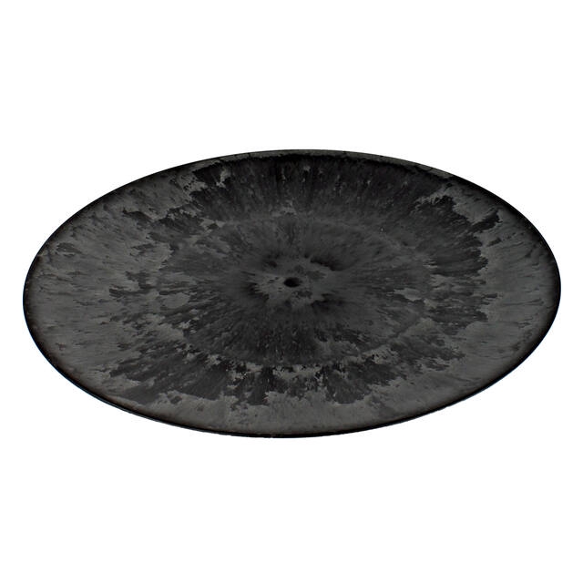 <h4>Bowl plastic round 40xH2cm natural grey</h4>