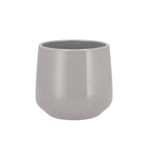 Ceramic Grey Stone Pot Berlin 16cm
