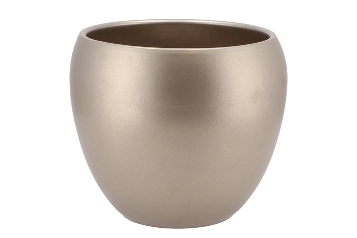 Vinci Champagne Flower Pot 22x19cm