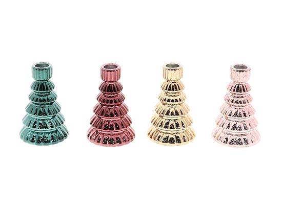 Candleholder Tree 4Ass H13D8.5