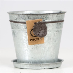 P&PURE Zinc pot Louise 3