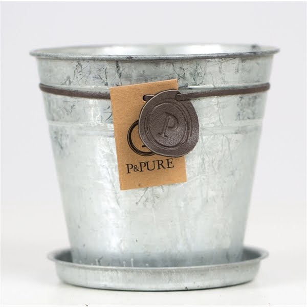 <h4>P&PURE Zinc pot Louise 3</h4>