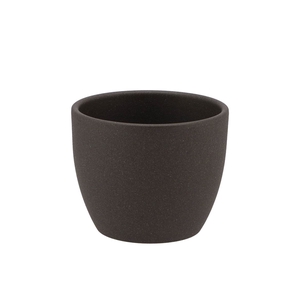 Ceramic Dark Grey Pot 10cm