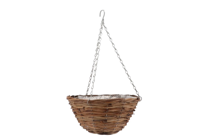 <h4>Rattan Basket Hang 30x14cm Nm</h4>