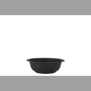 Zinc Basic Black Bowl 19x7cm Nm