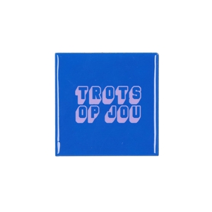 Tile Trots Op Jou Blue 10x10x1cm Nm