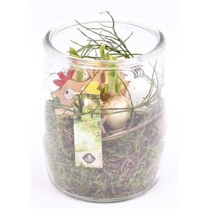 Glas cilinder bol 14cm