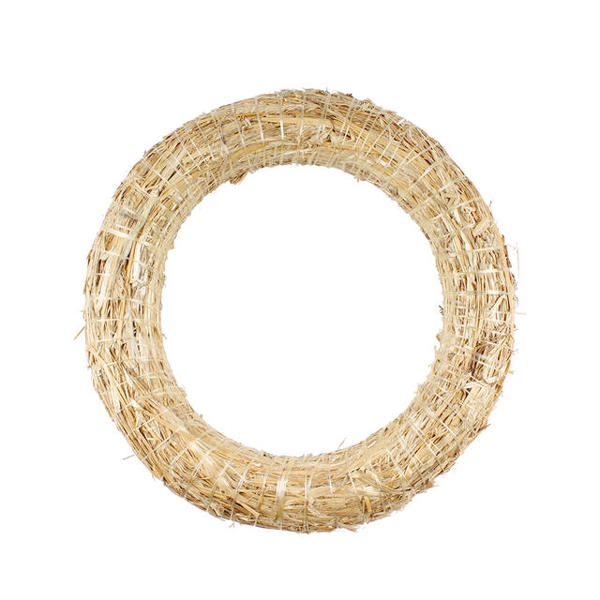 <h4>Kransen stro 30cm</h4>