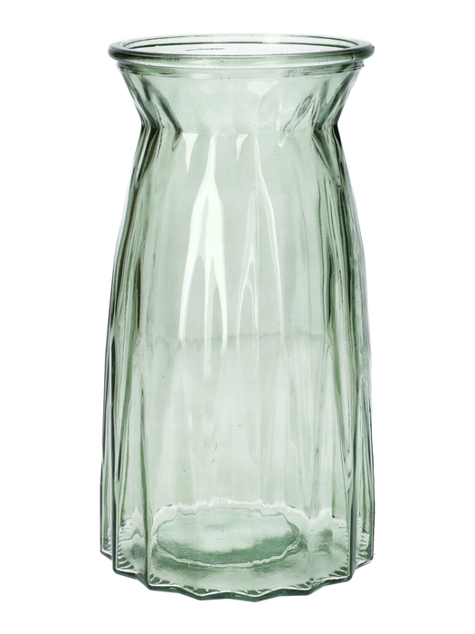 <h4>DF02-664122900 - Vase Ruby2 d10/10.8xh20 light green</h4>