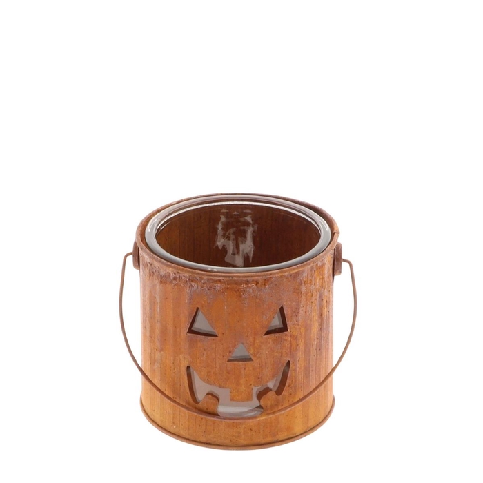 <h4>Halloween Tea light holder Pumpkin d11*10cm</h4>