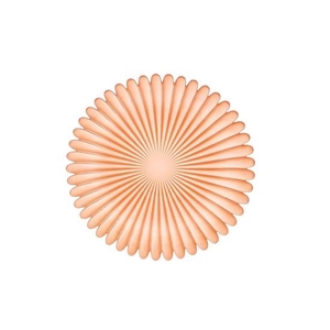 PLATE PETAL H1.5D27 RED