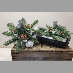 Arr Kerst In Chipwood Bak Vierkant