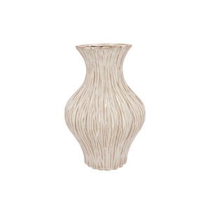 Lima White Vase Neck 27x27x41cm