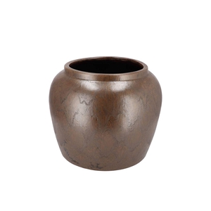 Merlin Brown Vase 21x19cm