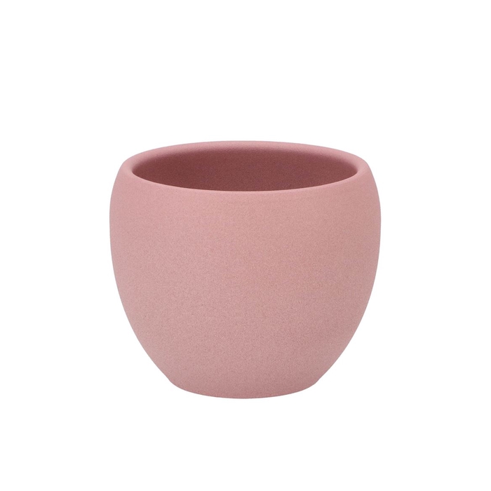 <h4>Vinci Pink Flower Pot 14x11cm</h4>