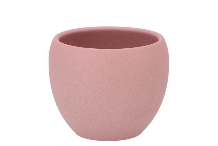 Vinci Pink Flower Pot 14x11cm
