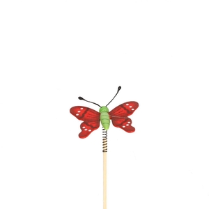 Bijsteker 12cm Vlinder Spring 6cm