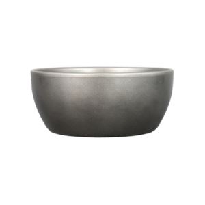 COUPE BOULE D22.5 H9.5CM METALLIQUE