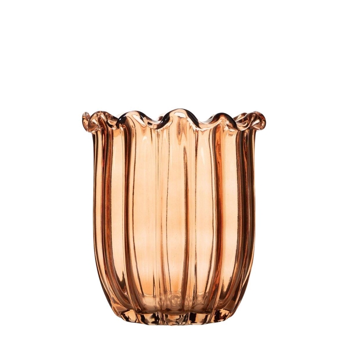 <h4>Glas Vaas Lotus d19*20cm</h4>