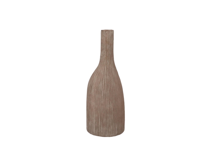 Florence Antique Bronze Tall Vase Xs 17x11x32cm