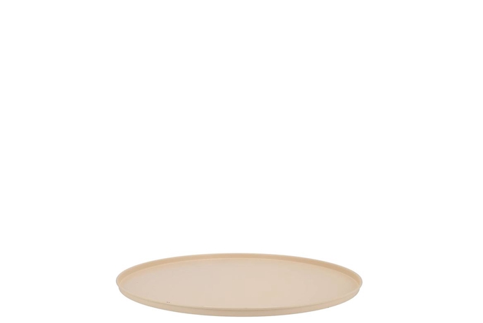 <h4>Coaster Cream Tray Metal 25x25x2cm</h4>