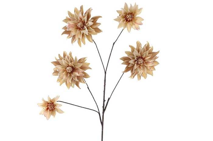 <h4>Dahlia Spray Brown FL440168BRN</h4>