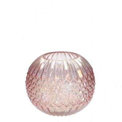 <h4>Glass Ball vase Amina d19*15cm</h4>