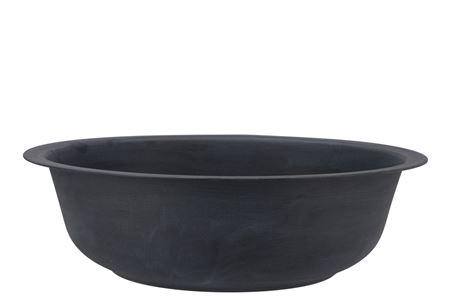 <h4>Zinc Basic Black Bowl 36x11cm</h4>