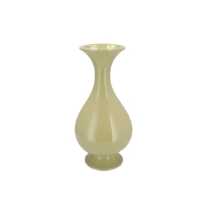 Mia Pistache Vase Neck Trumpet 21x21x45cm