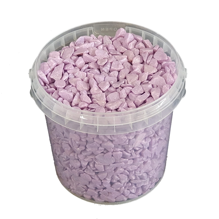 <h4>Rocks 1 ltr bucket Lilac</h4>
