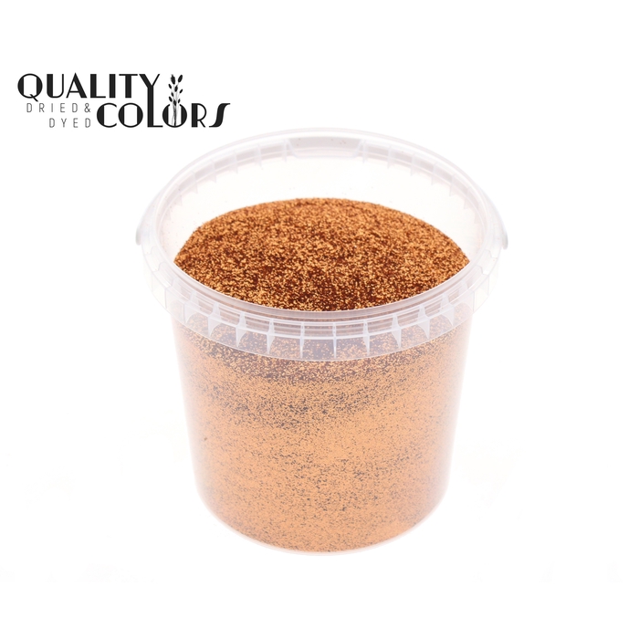 <h4>Glitters 400gr in bucket Copper</h4>