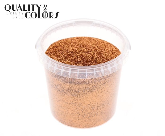 Glitters 400gr in bucket Copper