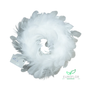 RING VEREN 18CM WIT