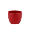 Ceramic Red Matt Pot 7x6cm Nm
