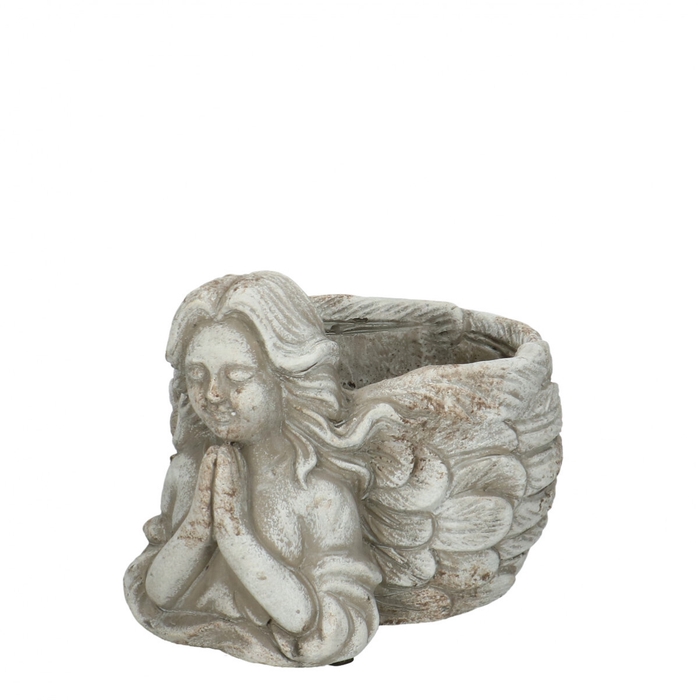 <h4>Kerst Pot engel 19.5*17*14.5cm</h4>