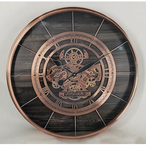 Clock Gear Ø70cm Copper 18198