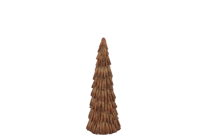 Wonderland Scottish Brown Tree 9x9x20cm