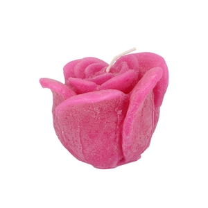 Candle Roos Fuchsia 11x9cm