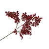 Silk Leaf Rowan Dark Red 125cm