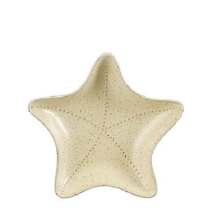 Maritiem Keramiek tray starfish d22.5*4cm