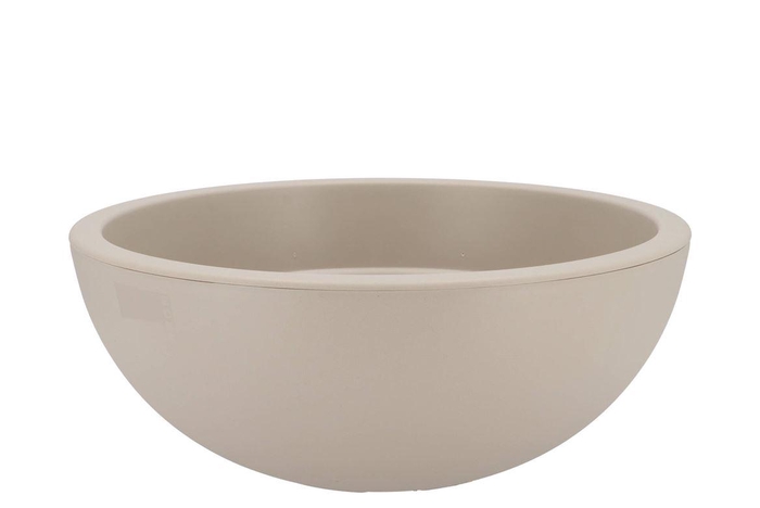 Scandic Taupe Bowl 40x16cm