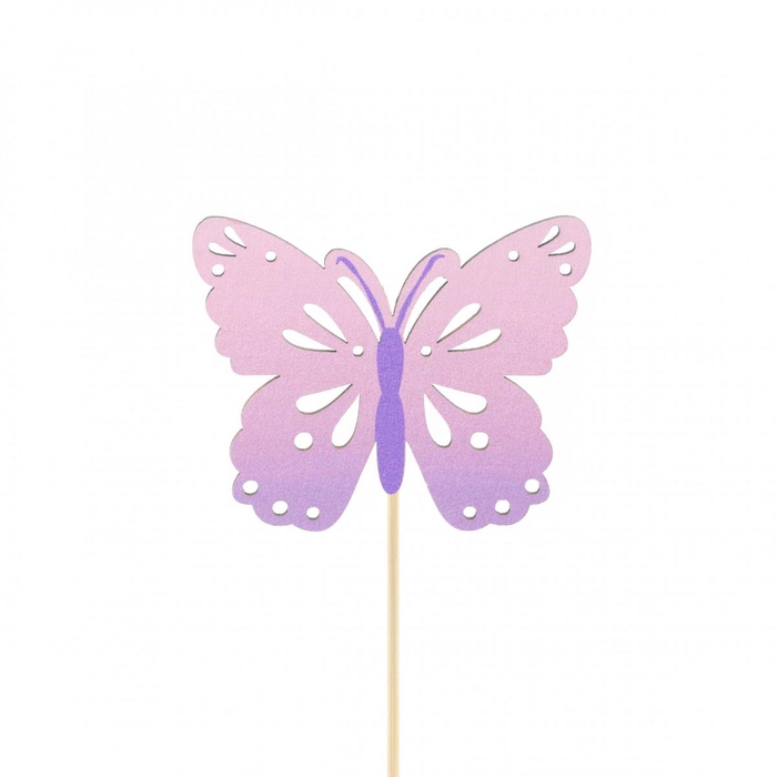 <h4>Bijsteker 10cm Vlinder Zazou 4cm</h4>