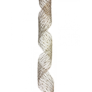 SILK FLOWERS - DECORATION NET GOLD 182CM