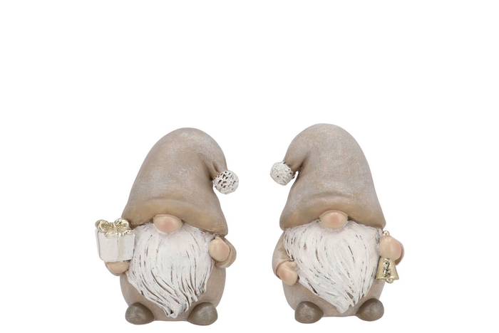 <h4>Belly Nordic Grey Gnome Bell 8x6x10cm</h4>