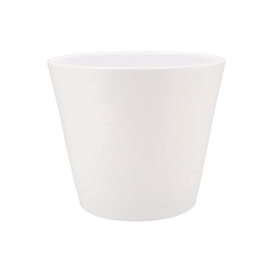 Vinci Matt White Container Pot 34x28cm